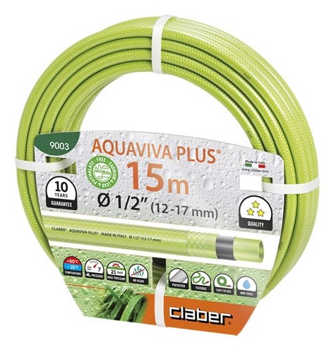 CLABER 9003 HOSE AQUAVIVA PLUS 15M 1/2