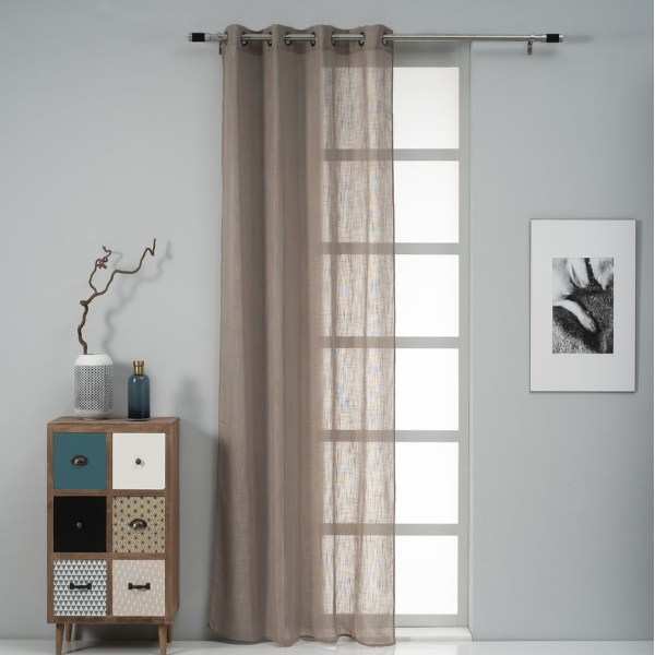 EASYHOME CURTAIN CELESTE BEIGE 140X260CM