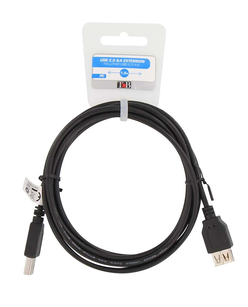 TNB USB EXTENSION 2.0 CBL.1,8M