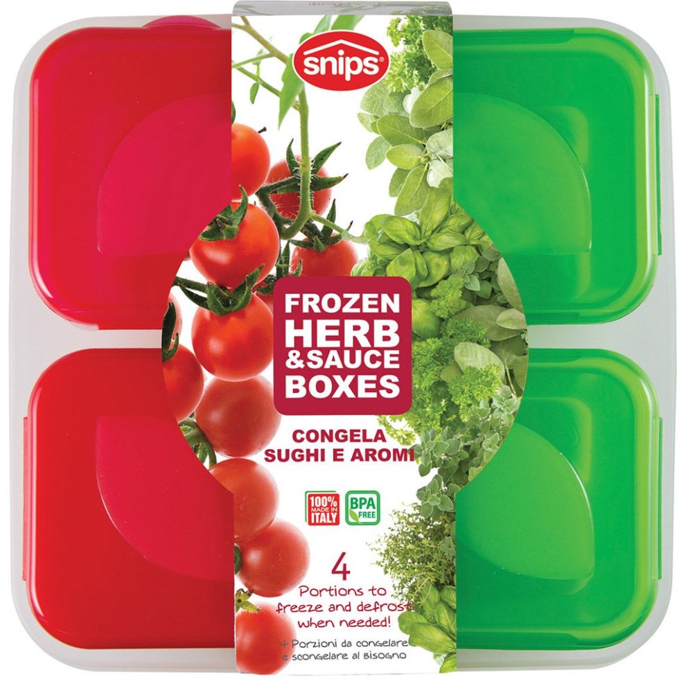 SNIPS FROZEN SAUCE & HERB BOXES 0,40 L