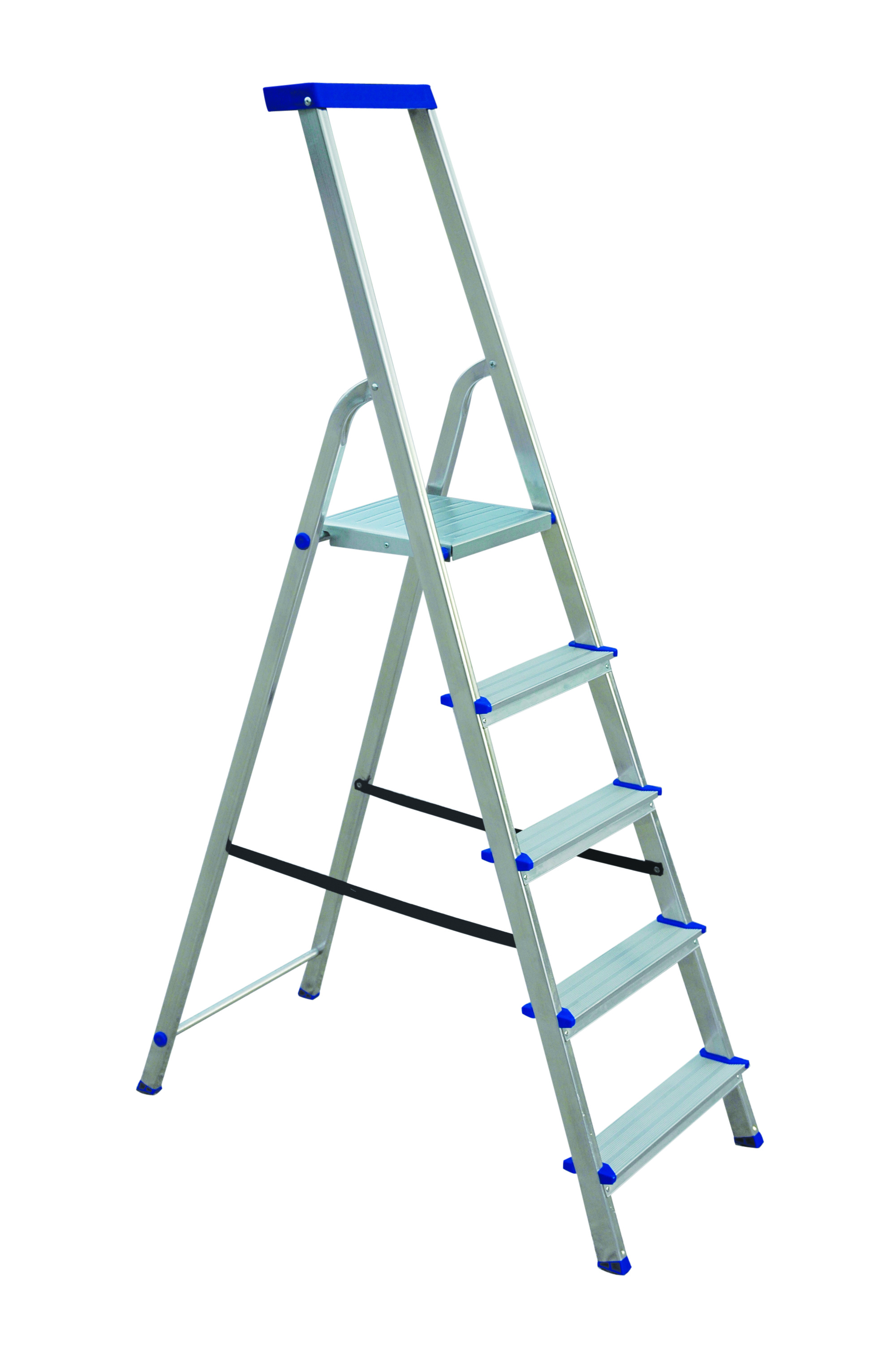 ELKOR ALUMINIUM LADDER 4+1 STEPS + TRAY