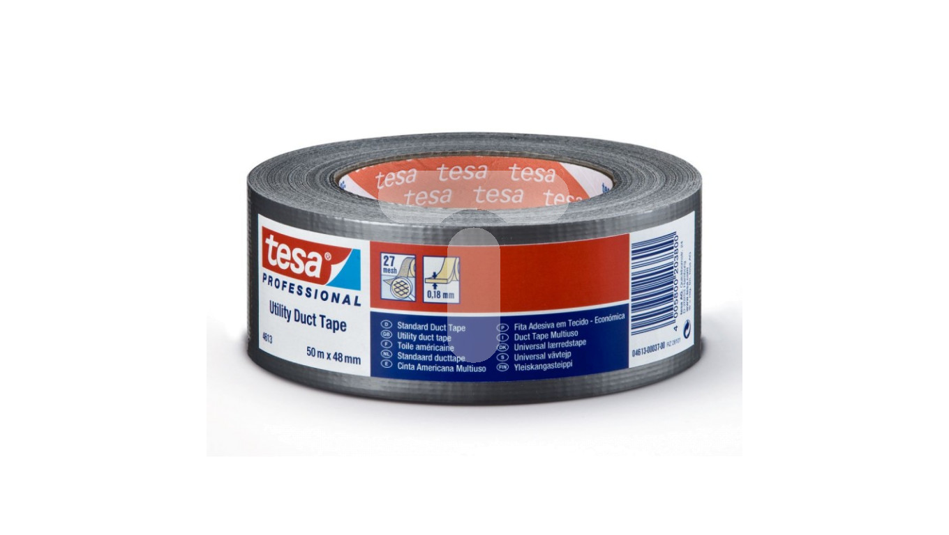 TESA CLOTH TAPE 50MX48MM GREY