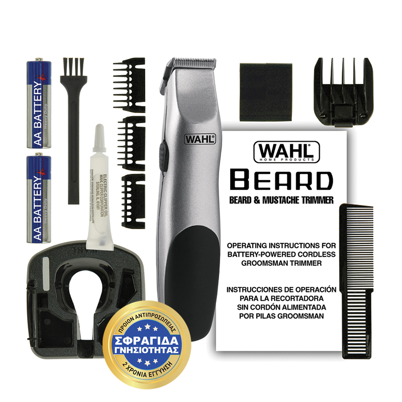 WAHL 30115 GROOMSMAN ΤΡΙΜΜΕΡ ΜΠΑΤΑΡΙΑΣ