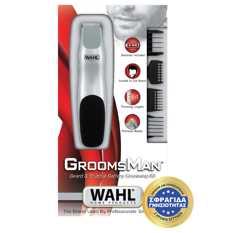 WAHL 30115 GROOMSMAN ΤΡΙΜΜΕΡ ΜΠΑΤΑΡΙΑΣ