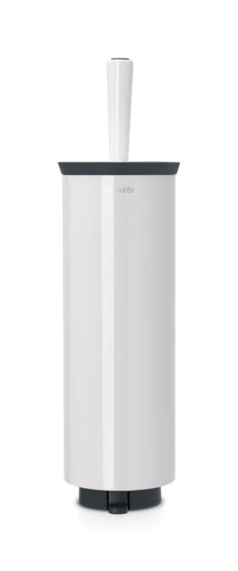 BRABANTIA TOILET BRUSH AND HOLDER, PROFILE - WHITE