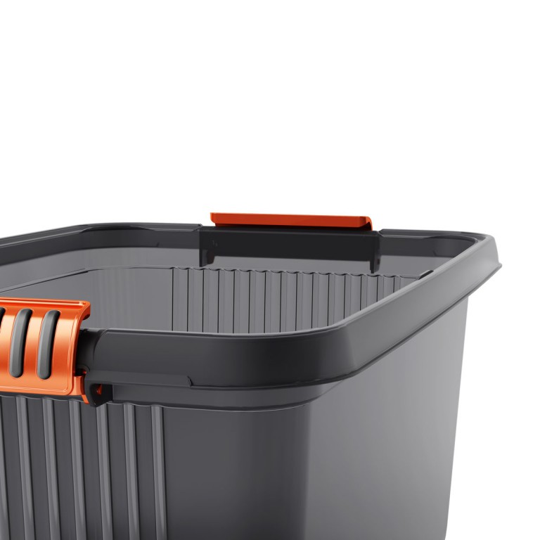 KIS K-LATCH BOX XXL 69L GREY/ORANGE