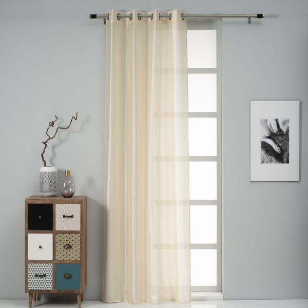 EASYHOME CURTAIN CORPUS ECRU 140X260CM