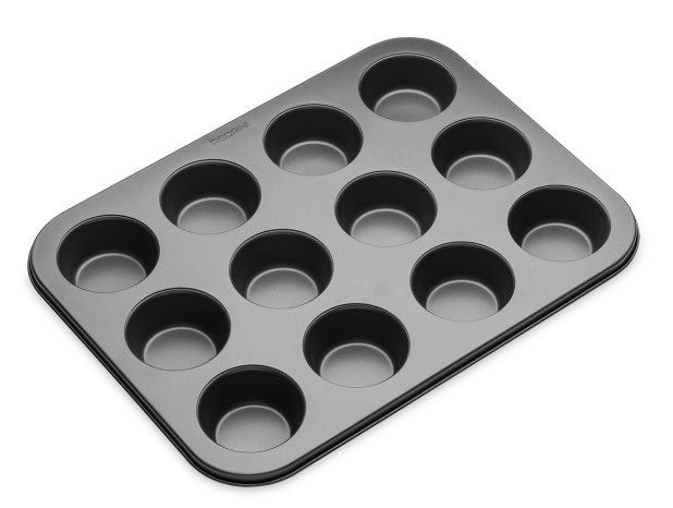 PEDRINI STEEL 12 MUFFIN BUN SHEET