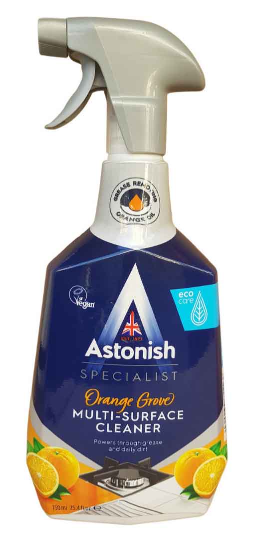 ASTONISH SPECIALIST MULTI-SURFACE CLEANER ORANGE GROVE 750M