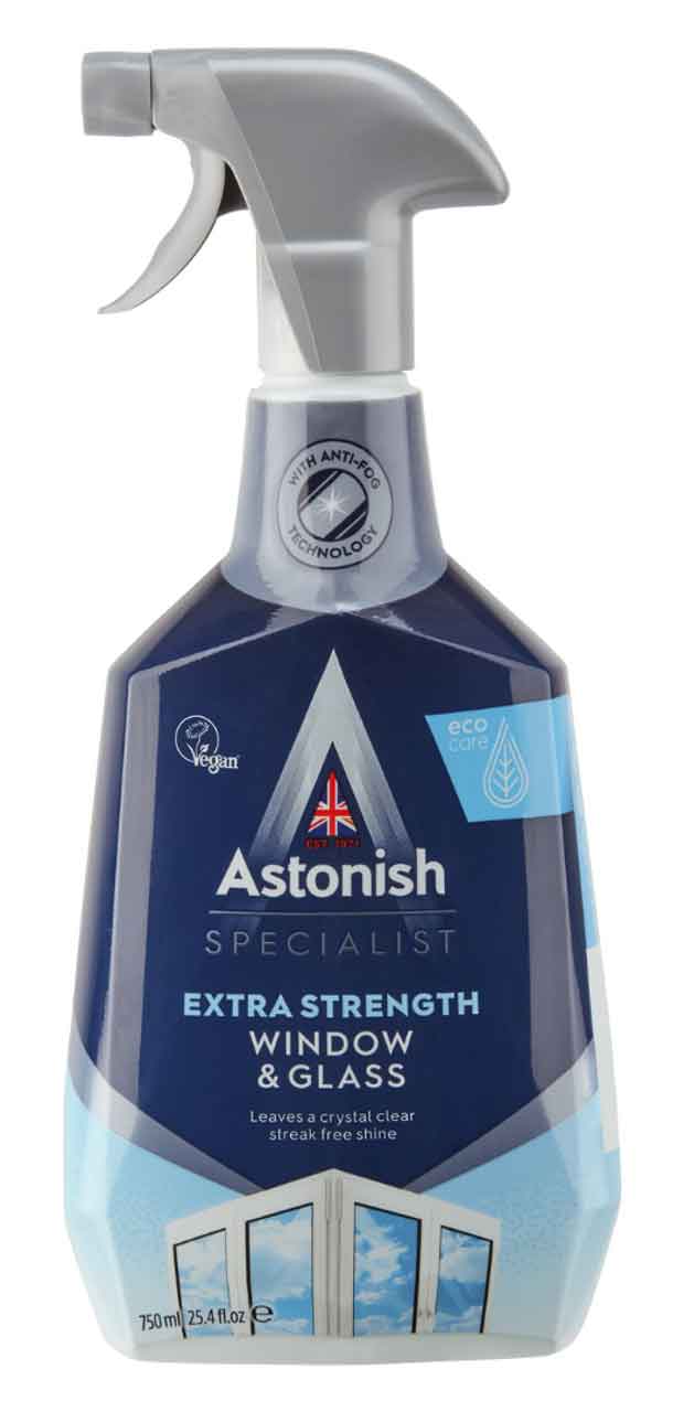 ASTONISH PREMIUM ΚΑΘΑΡΙΣΤΙΚΟ SPRAY ΤΖΑΜΙΩΝ 750ML