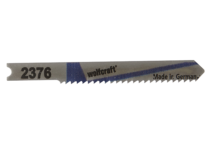 WOLFCRAFT 2 JIG SAW BLADES HSS L=52MM