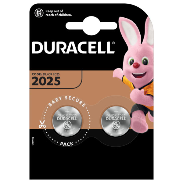 DURACELL ΕΙΔΙΚΗ ΗΛΕΚΤΡΟΝΙΚΗ ΜΠΑΤΑΡΙΑ 2025 B2