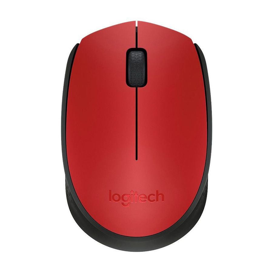 LOGITECH M171 WIRELESS MOUSE RED