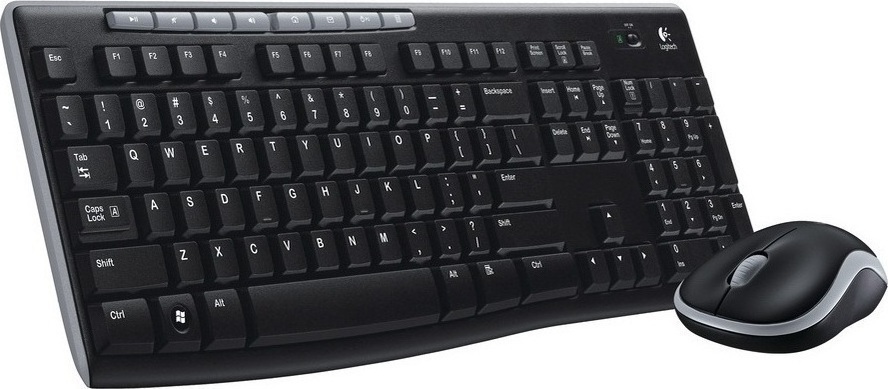 LOGITECH WIRELESS KEYBOARD AND MOUSE MK270-UK KEYS