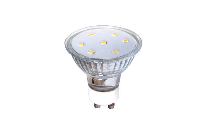 J&C LED 3W BULB GU10 230LM 6500K CLEAR