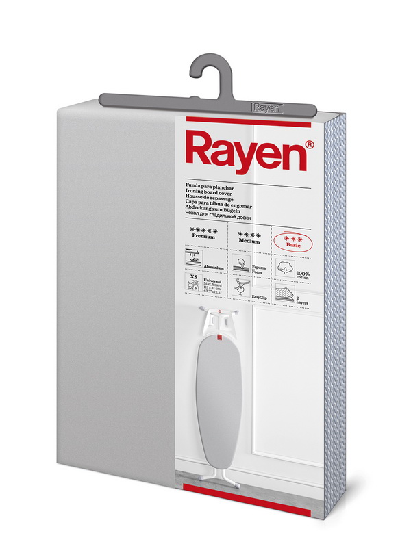 RAYEN IRON B.COVER 130X45 ALUM