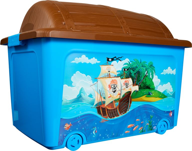 KIS W BOX 50L PIRATE BLUE