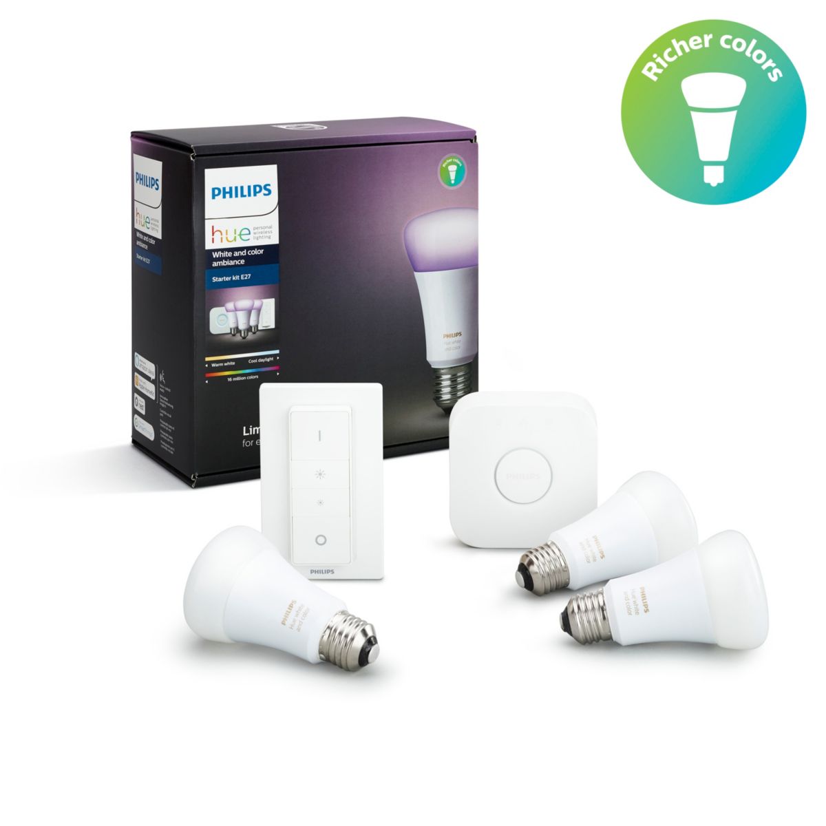 PHILIPS HUE 10W A60 SET EU