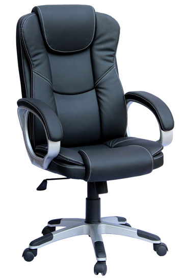 PELICAN MANAGERIAL OFFICE CHAIR BLACK 62Χ69CM