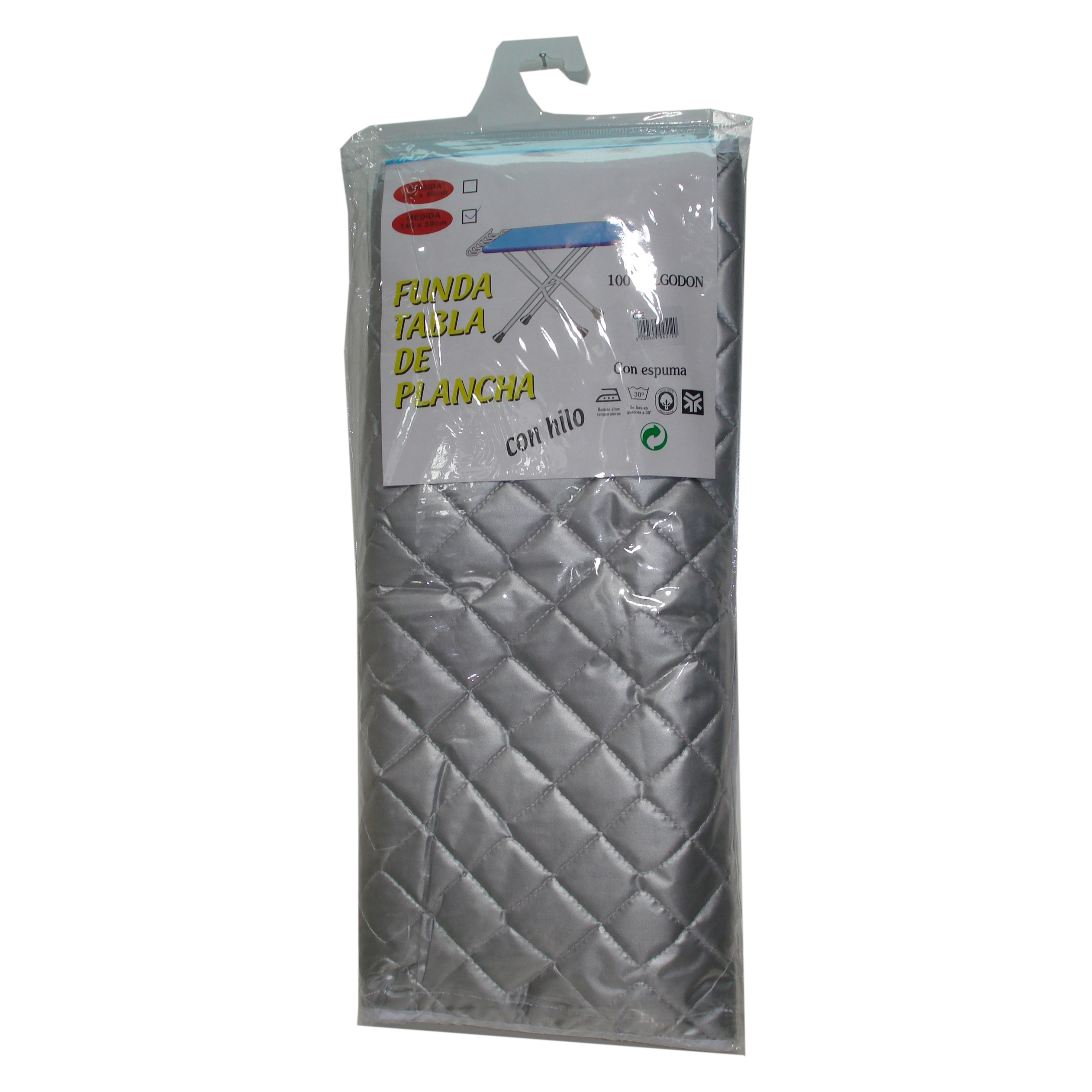 IRON BOARD COVER SILVER 140X50