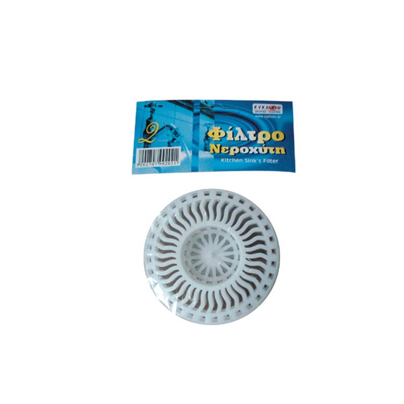 CYCLOPS WASHBASIN STRAINER PLASTIC 2PC