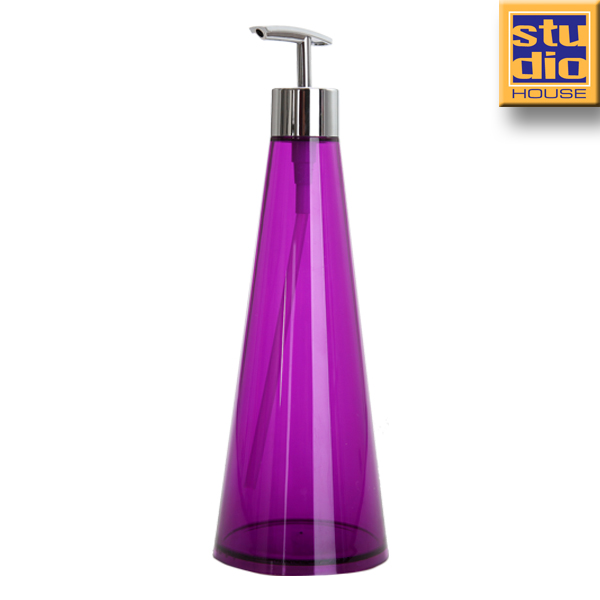 STUDIO HOUSE 138-03125 TULIP SOAP DISPENSER CONE ACRYLIC