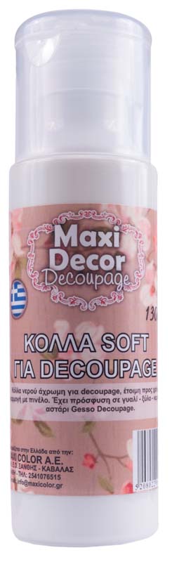 MAXI DÉCOR SOFT GLUE 130ML