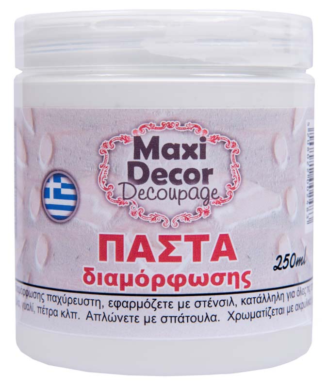 MAXI DÉCOR PASTA MOULDING WHITE 250ML