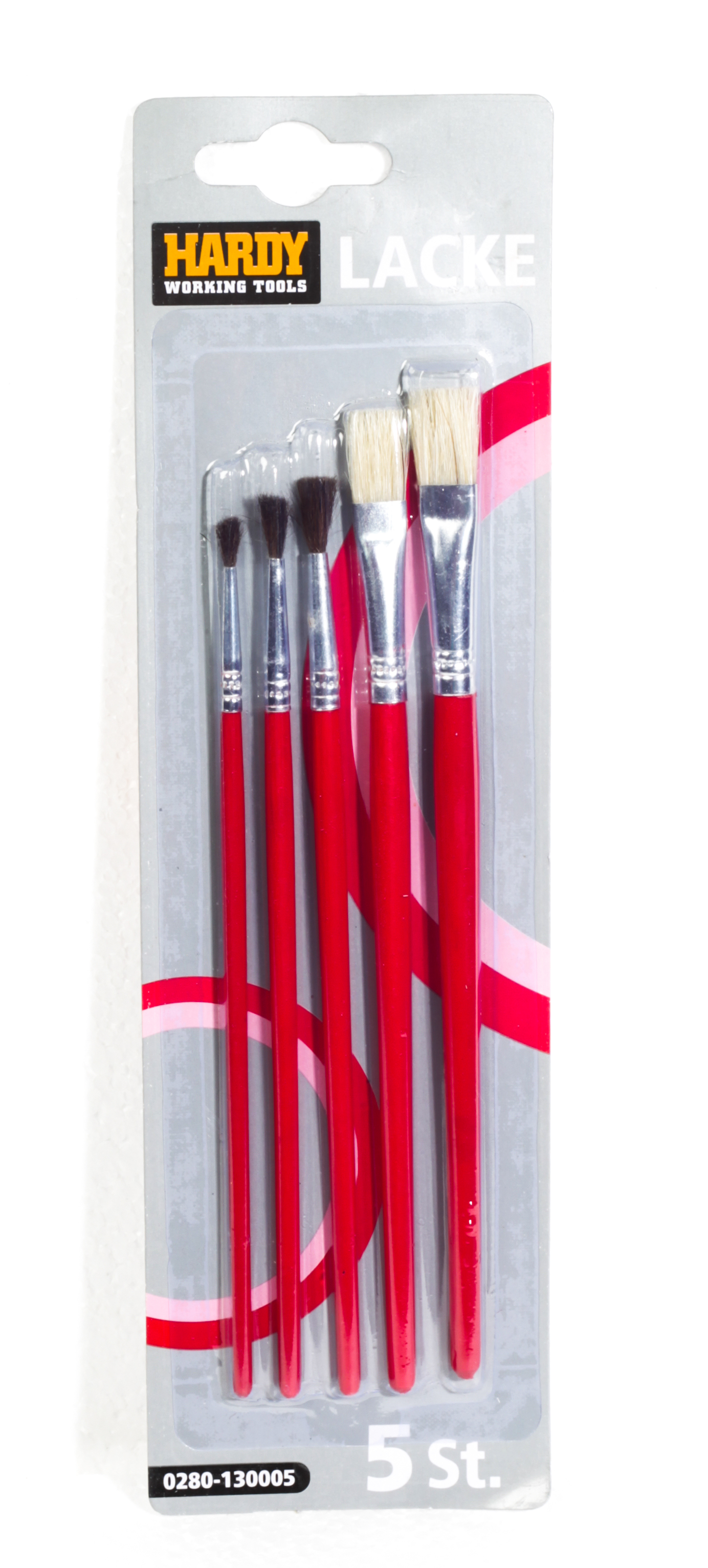 HARDY MIXED BRUSH SET 5PCS