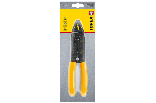 TOPEX CRIMPING PLIERS 210MM