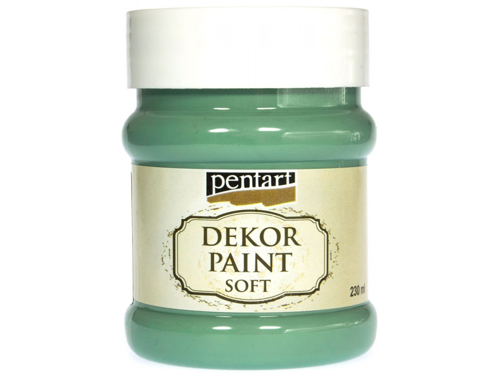 PENTART DEKOR PAINT SOFT 230ML TURQUOISE-GREEN