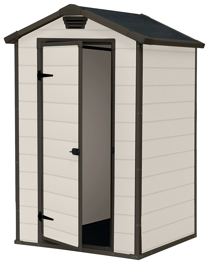 KETER MANOR SHED 4X3FT BEIGE