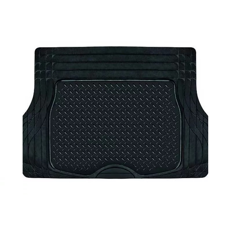 GEAR&GO PVC CAR MATS 109.5X144CM BLACK