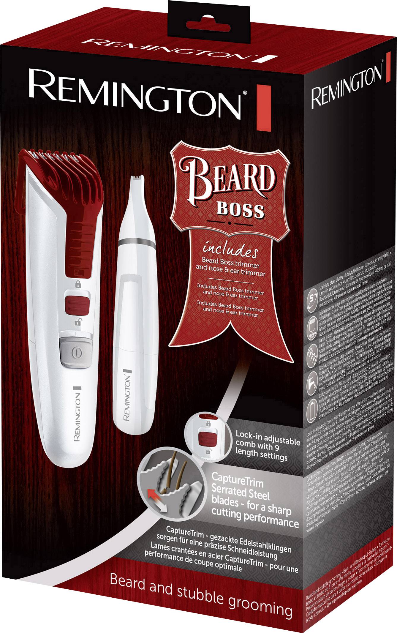 REMINGTON MB4122 BEARD TRIMMER BATTERY OPERATED