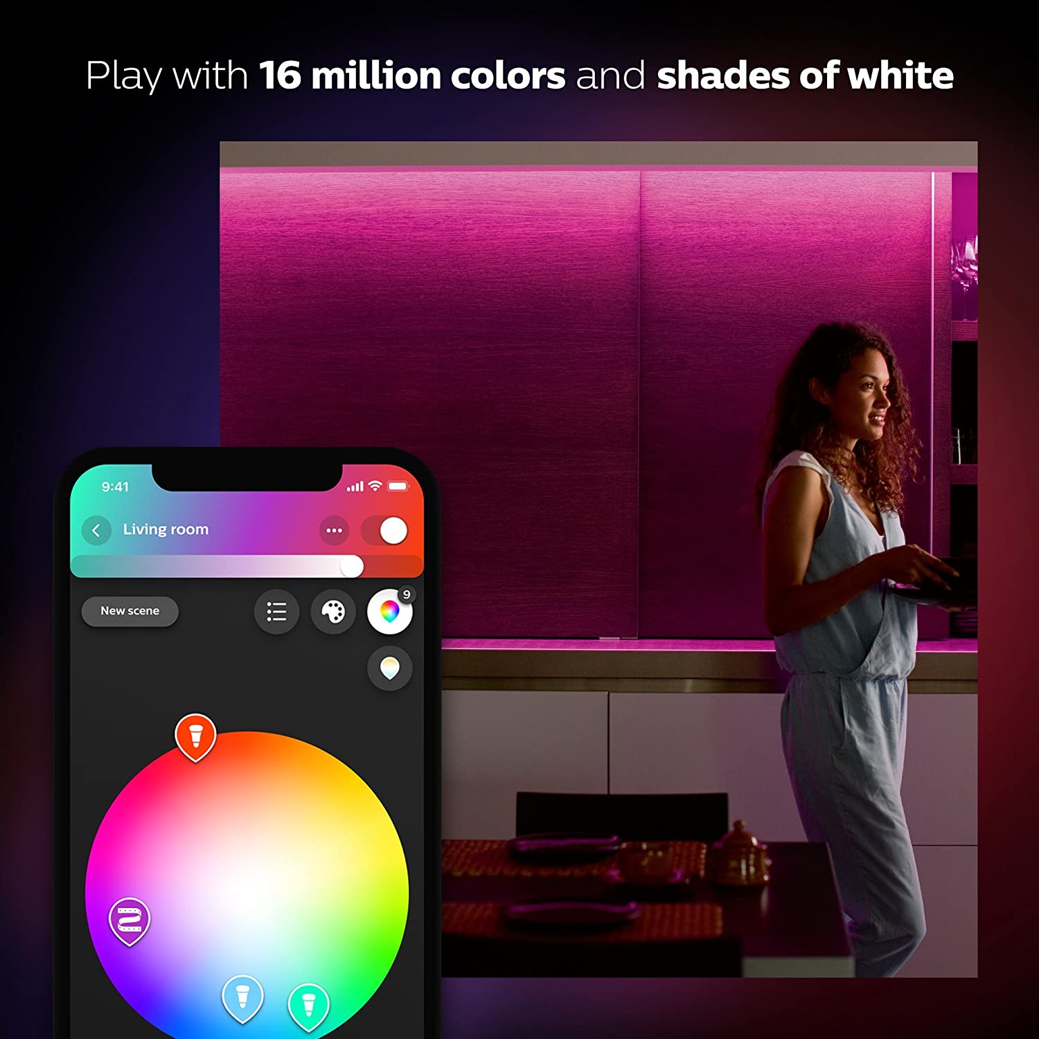 PHILIPS HUE LIGHTSTRIP PLUS 2M