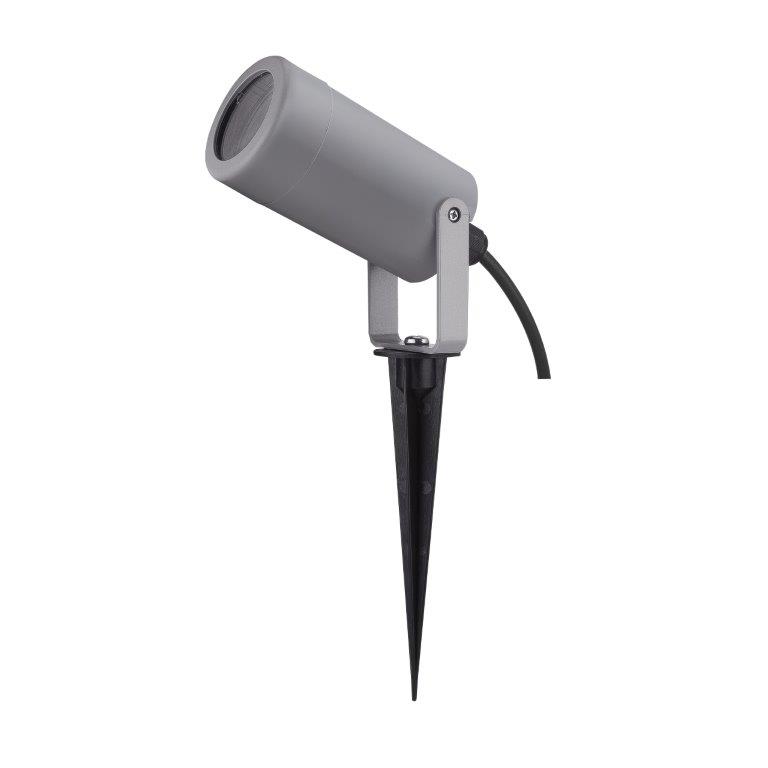 SUNLIGHT LED SPIKE LIGHT GREY IP44