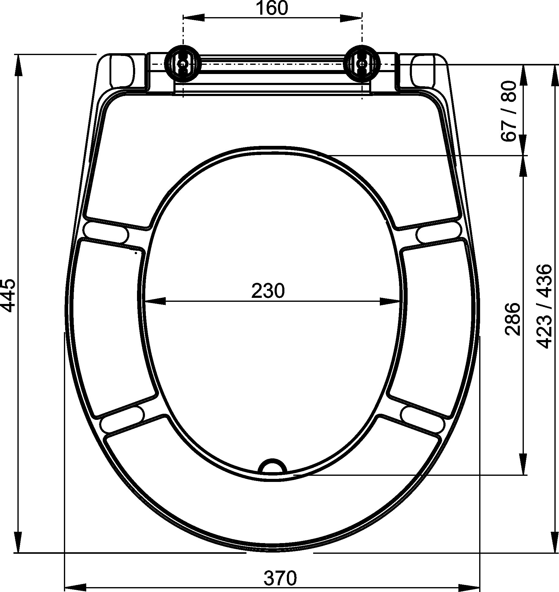 ΑLCAPLAST A601 KAΘΙΣΜΑ ΤΟΥΑΛΕΤΤΑΣ DUROPLAST  