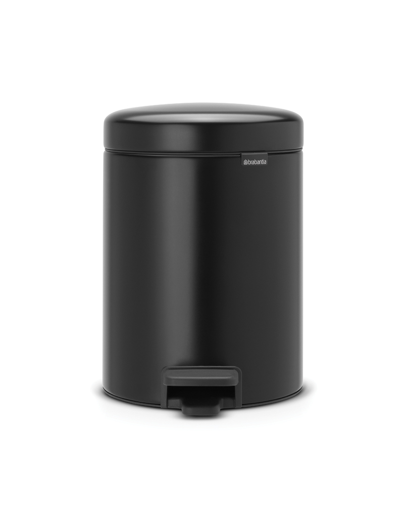 PEDAL BIN NEWICON, 5 LITRE - MATT BLACK