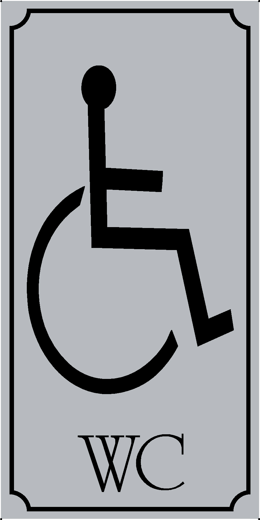 DISABLE (WC) SYMBOL