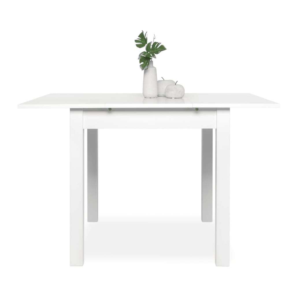 FINORI COBURG 80 - 120CM EXTENDABLE TABLE WHITE