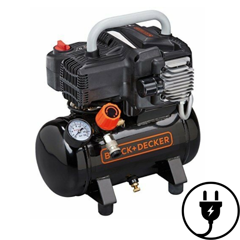 BLACK & DECKER BD195 / 6 NK AIR COMPRESSOR 1,5HP 6L 8BAR