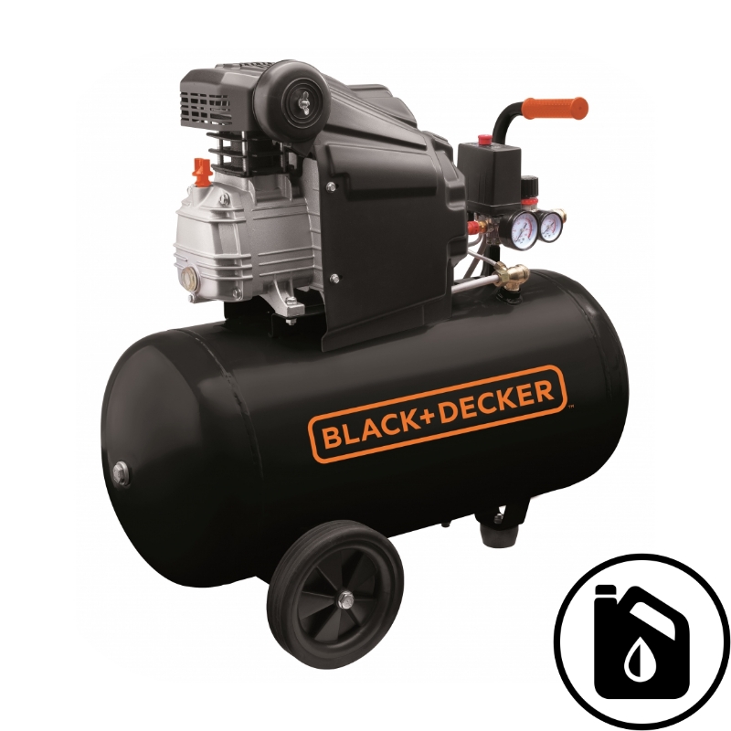 BLACK & DECKER BD 205/50 OIL COMPRESSOR 2HP 50L 8BAR