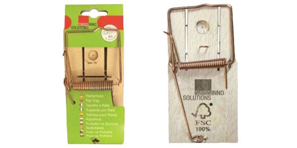 TRADITIONAL WOODEN MOUSE TRAPS