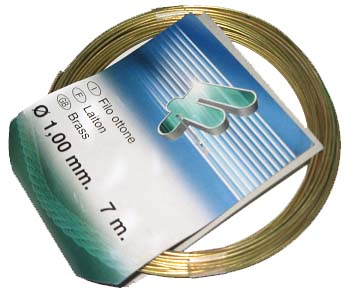 FILOMAT BRASS WIRE 0.8MMX12M