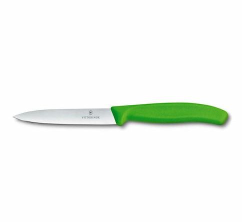 VICTORINOX GENERAL PURPOSE KNIFE FROM STAINLESS STEEL 10CM ΠΡΑΣΙΝΟ