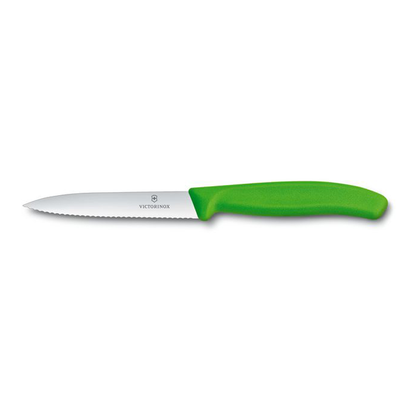 VICTORINOX GENERAL PURPOSE KNIFE FROM STAINLESS STEEL 10CM ΠΡΑΣΙΝΟ