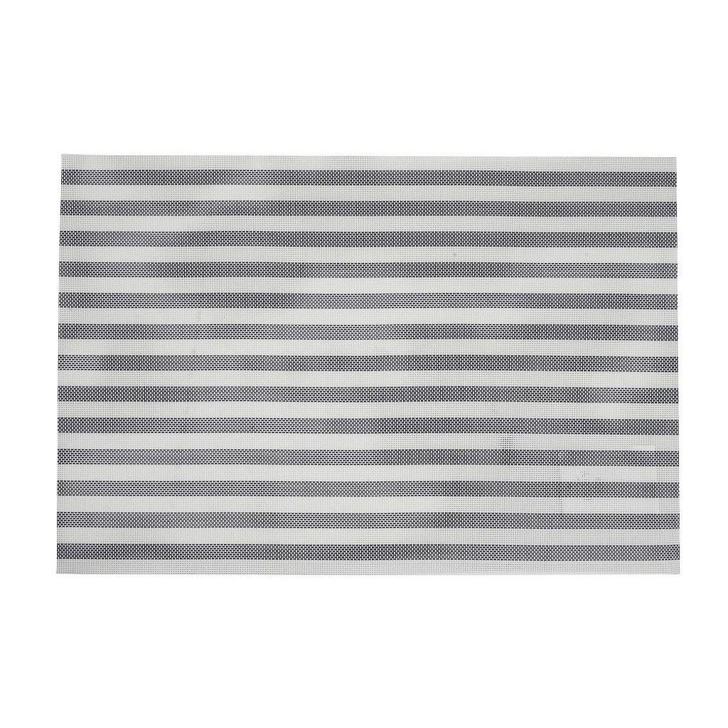 ESPIEL PLACEMAT BLUE 45 X 30CM STRIPE