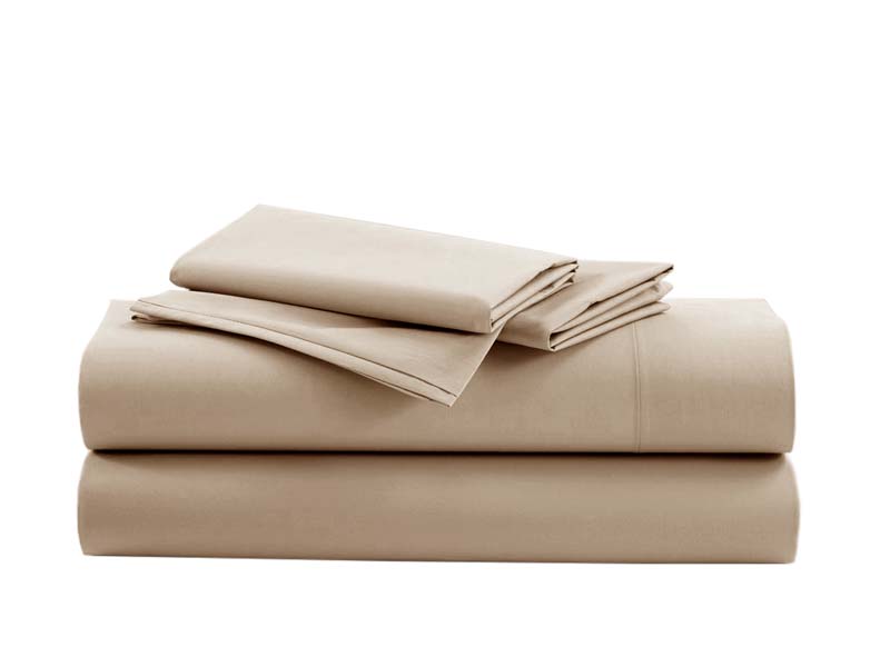 IONION BEDSHEET FLAT COTTON 220X260CM SAND