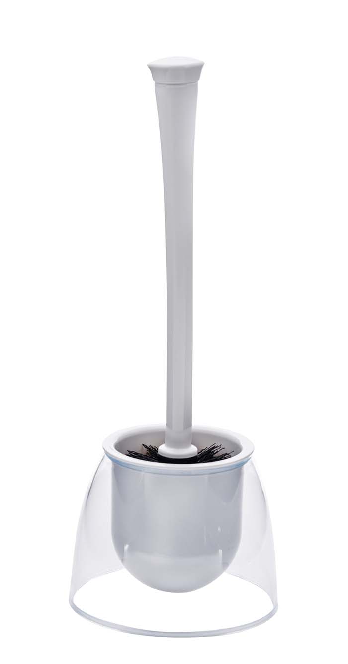 WENKO TOILET BRUSH FIESTA WHT/TRN