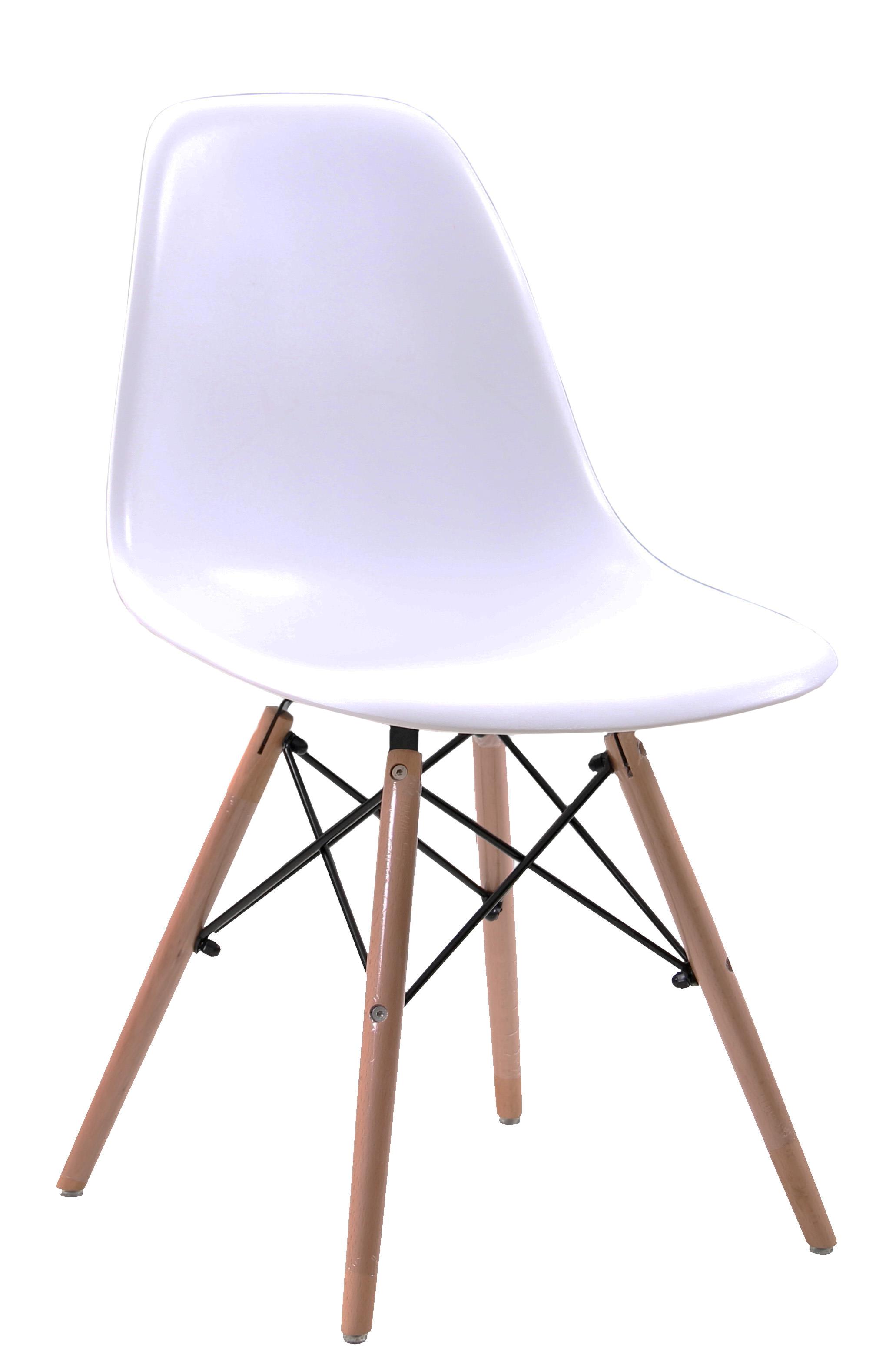 NINA CHAIR WHITE 52.5Χ46Χ82CM